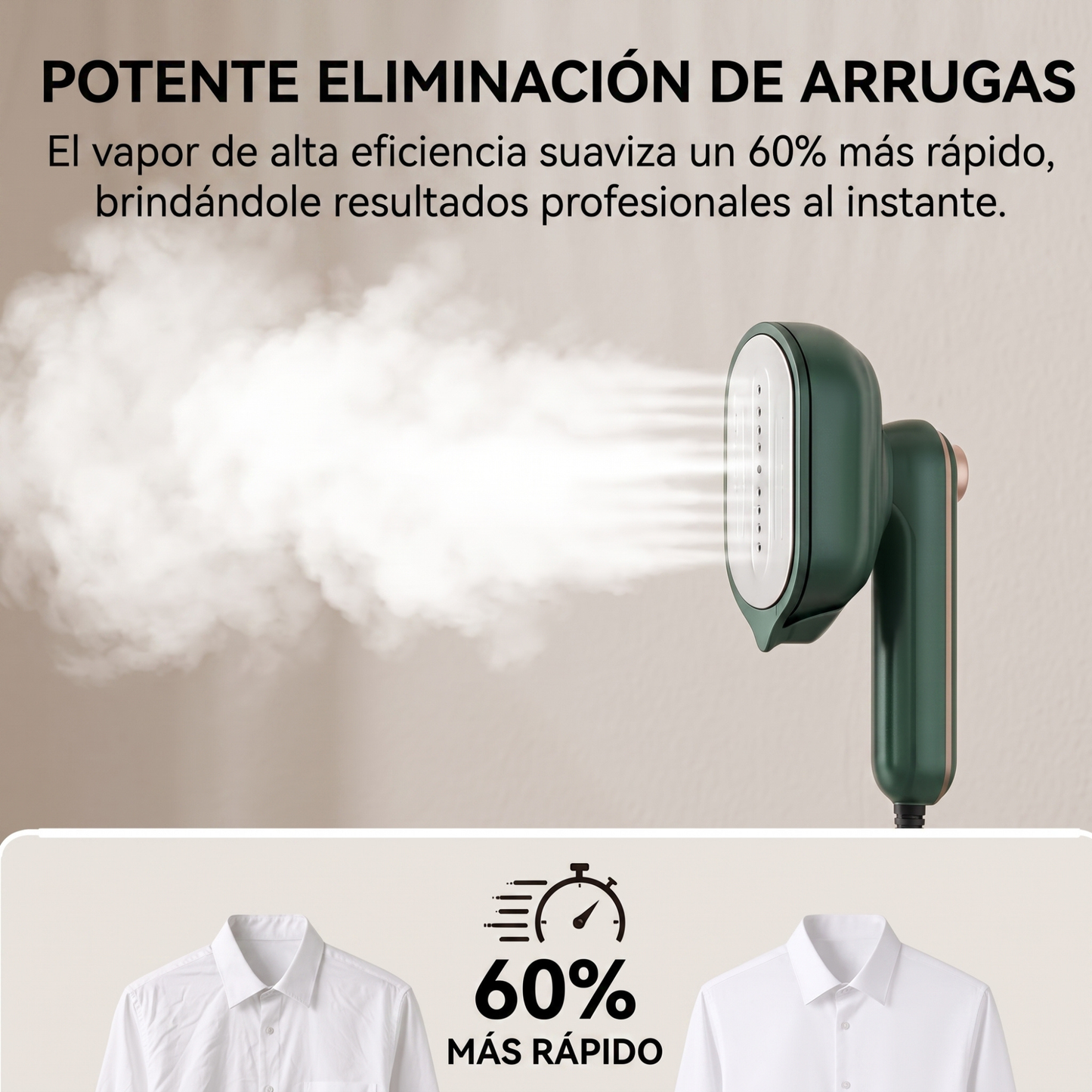 Mini Plancha de Vapor para Maleta